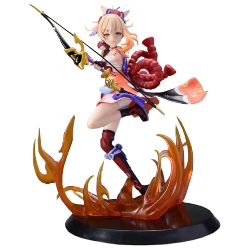 Yoimiya Fiugre Animation Spiel Action Charakter Modell PVC Desktop Display Ornamente SammlerstüCke Weihnachtsdekorationen von Hcenxan