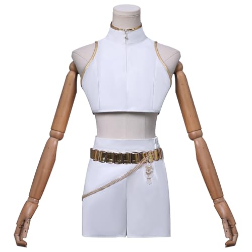 Hczetsac Frauen Demon Hunters Kostüm Mira/Zoey/Rumi Performance Uniform Deluxe Halloween Outfits (Rumi, L) von Hczetsac