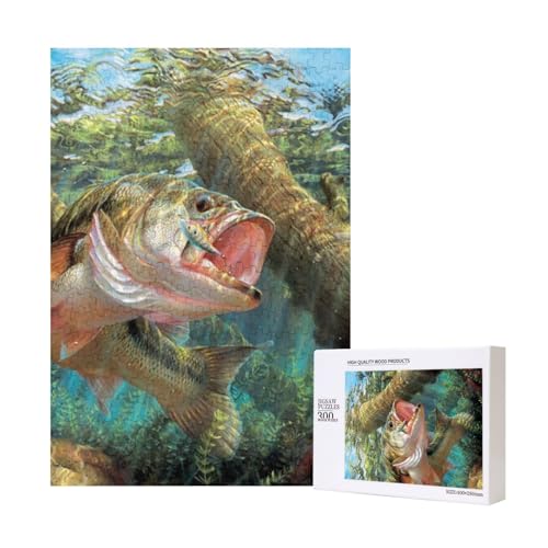 300 Teile Puzzle Holzpuzzle Spielzeug Familienspiel für Erwachsene Jugendliche,Angeln 300 Teile Puzzle Holzpuzzle Spielzeug Familienspiel für Erwachsene Jugendliche,Angeln von Hdhfjks