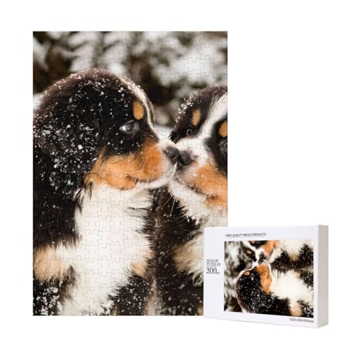 300 Teile Puzzle Holzpuzzle Spielzeug Familienspiel für Erwachsene Jugendliche,Berner Sennenhund 300 Teile Puzzle Holzpuzzle Spielzeug Familienspiel für Erwachsene Jugendliche,Berner Sennenhund von Hdhfjks