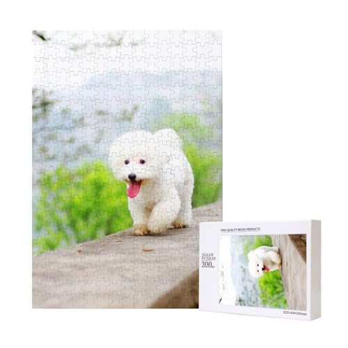300 Teile Puzzle Holzpuzzle Spielzeug Familienspiel für Erwachsene Jugendliche,Bichon Frise Park Haustiere Hunde Bichon Frise Hunde 300 Teile Puzzle Holzpuzzle Spielzeug Familienspiel für Erwachsene Jugendliche,Bichon Frise Park Haustiere Hunde Bichon Frise Hunde von Hdhfjks