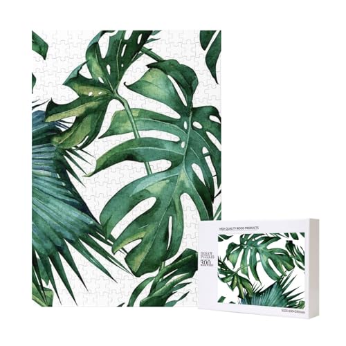 300 Teile Puzzle Holzpuzzle Spielzeug Familienspiel für Erwachsene Jugendliche,Blühende Palmblätter 300 Teile Puzzle Holzpuzzle Spielzeug Familienspiel für Erwachsene Jugendliche,Blühende Palmblätter von Hdhfjks