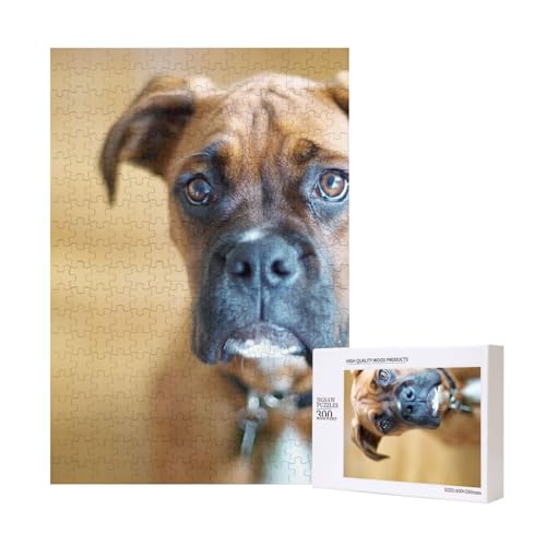 300 Teile Puzzle Holzpuzzle Spielzeug Familienspiel für Erwachsene Jugendliche,Boxer Hunde Welpen Haustiere Hunde 300 Teile Puzzle Holzpuzzle Spielzeug Familienspiel für Erwachsene Jugendliche,Boxer Hunde Welpen Haustiere Hunde von Hdhfjks