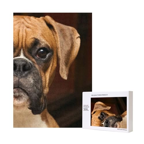 300 Teile Puzzle Holzpuzzle Spielzeug Familienspiel für Erwachsene Jugendliche,Boxerhund 300 Teile Puzzle Holzpuzzle Spielzeug Familienspiel für Erwachsene Jugendliche,Boxerhund von Hdhfjks