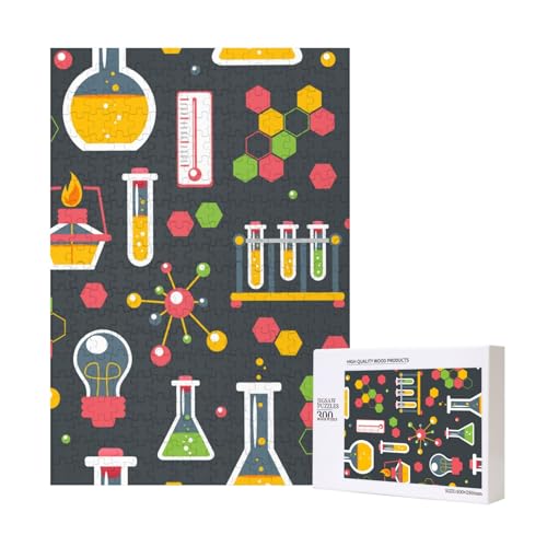 300 Teile Puzzle Holzpuzzle Spielzeug Familienspiel für Erwachsene Jugendliche,Chemiewissenschaft 300 Teile Puzzle Holzpuzzle Spielzeug Familienspiel für Erwachsene Jugendliche,Chemiewissenschaft von Hdhfjks