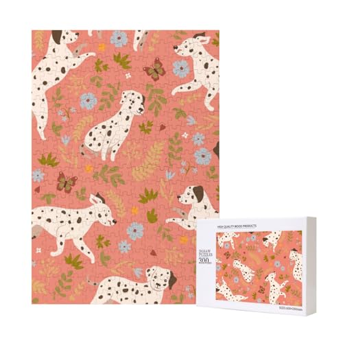 300 Teile Puzzle Holzpuzzle Spielzeug Familienspiel für Erwachsene Jugendliche,Dalmatiner Spielen 300 Teile Puzzle Holzpuzzle Spielzeug Familienspiel für Erwachsene Jugendliche,Dalmatiner Spielen von Hdhfjks