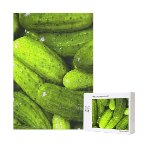 300 Teile Puzzle Holzpuzzle Spielzeug Familienspiel für Erwachsene Jugendliche,Essiggurken 300 Teile Puzzle Holzpuzzle Spielzeug Familienspiel für Erwachsene Jugendliche,Essiggurken von Hdhfjks