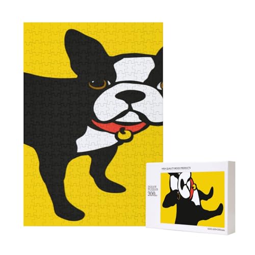 300 Teile Puzzle Holzpuzzle Spielzeug Familienspiel für Erwachsene Jugendliche,Französische Bulldogge 300 Teile Puzzle Holzpuzzle Spielzeug Familienspiel für Erwachsene Jugendliche,Französische Bulldogge von Hdhfjks