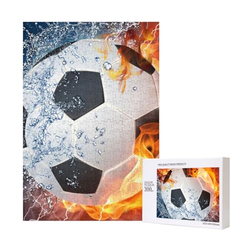 300 Teile Puzzle Holzpuzzle Spielzeug Familienspiel für Erwachsene Jugendliche,Fußball 300 Teile Puzzle Holzpuzzle Spielzeug Familienspiel für Erwachsene Jugendliche,Fußball von Hdhfjks