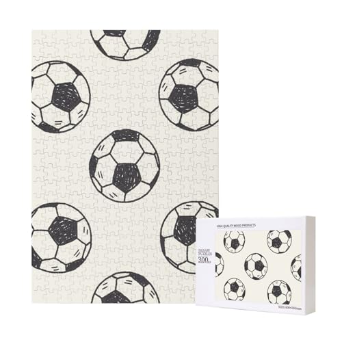300 Teile Puzzle Holzpuzzle Spielzeug Familienspiel für Erwachsene Jugendliche,Fußball 300 Teile Puzzle Holzpuzzle Spielzeug Familienspiel für Erwachsene Jugendliche,Fußball von Hdhfjks