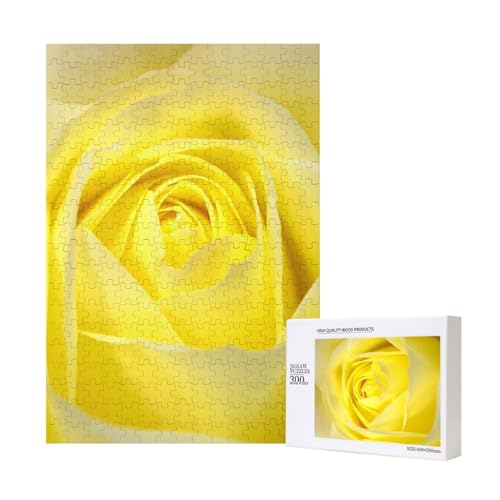 300 Teile Puzzle Holzpuzzle Spielzeug Familienspiel für Erwachsene Jugendliche,Gelbe Rose zum Valentinstag 300 Teile Puzzle Holzpuzzle Spielzeug Familienspiel für Erwachsene Jugendliche,Gelbe Rose zum Valentinstag von Hdhfjks