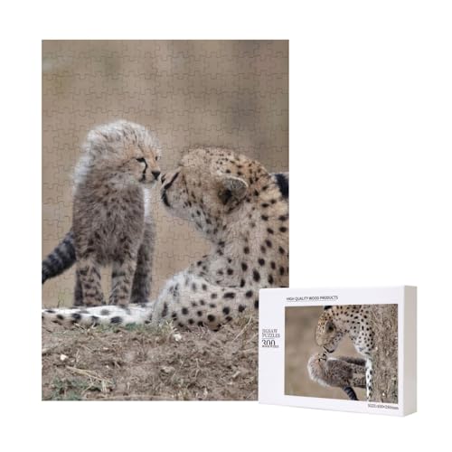 300 Teile Puzzle Holzpuzzle Spielzeug Familienspiel für Erwachsene Jugendliche,Gepard 300 Teile Puzzle Holzpuzzle Spielzeug Familienspiel für Erwachsene Jugendliche,Gepard von Hdhfjks
