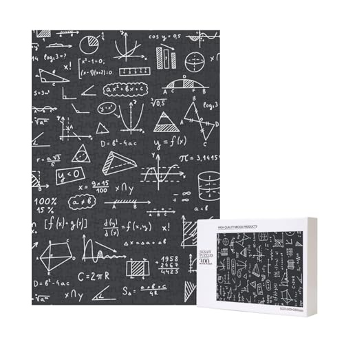 300 Teile Puzzle Holzpuzzle Spielzeug Familienspiel für Erwachsene Jugendliche,Geschenke für Mathematiklehrer 300 Teile Puzzle Holzpuzzle Spielzeug Familienspiel für Erwachsene Jugendliche,Geschenke für Mathematiklehrer von Hdhfjks