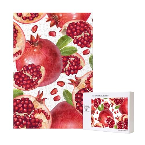 300 Teile Puzzle Holzpuzzle Spielzeug Familienspiel für Erwachsene Jugendliche,Granatapfelfruchtsamen 300 Teile Puzzle Holzpuzzle Spielzeug Familienspiel für Erwachsene Jugendliche,Granatapfelfruchtsamen von Hdhfjks