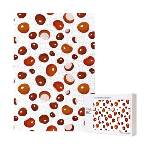 300 Teile Puzzle Holzpuzzle Spielzeug Familienspiel für Erwachsene Jugendliche,Herbstkastanienmuster 300 Teile Puzzle Holzpuzzle Spielzeug Familienspiel für Erwachsene Jugendliche,Herbstkastanienmuster von Hdhfjks