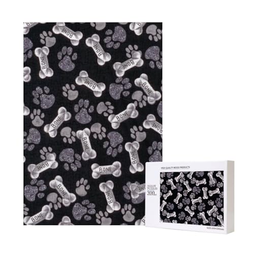 300 Teile Puzzle Holzpuzzle Spielzeug Familienspiel für Erwachsene Jugendliche,Hundewelpenpfote 300 Teile Puzzle Holzpuzzle Spielzeug Familienspiel für Erwachsene Jugendliche,Hundewelpenpfote von Hdhfjks