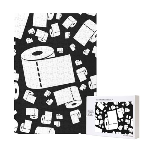300 Teile Puzzle Holzpuzzle Spielzeug Familienspiel für Erwachsene Jugendliche,Klopapier 300 Teile Puzzle Holzpuzzle Spielzeug Familienspiel für Erwachsene Jugendliche,Klopapier von Hdhfjks