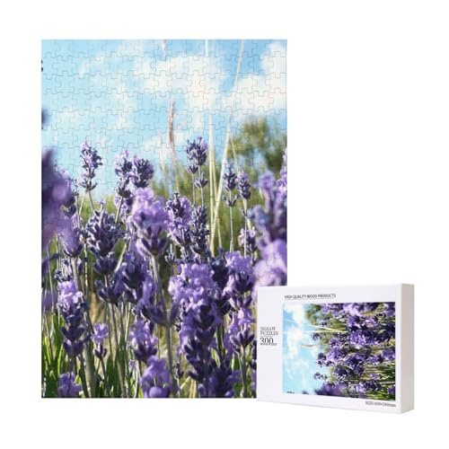300 Teile Puzzle Holzpuzzle Spielzeug Familienspiel für Erwachsene Jugendliche,Lavendel 300 Teile Puzzle Holzpuzzle Spielzeug Familienspiel für Erwachsene Jugendliche,Lavendel von Hdhfjks