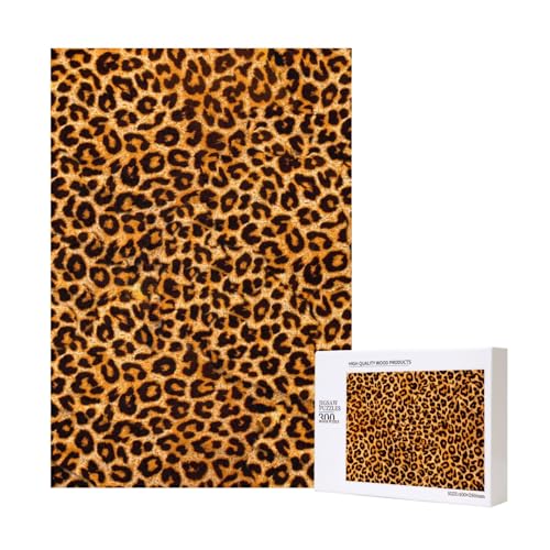 300 Teile Puzzle Holzpuzzle Spielzeug Familienspiel für Erwachsene Jugendliche,Leopard 300 Teile Puzzle Holzpuzzle Spielzeug Familienspiel für Erwachsene Jugendliche,Leopard von Hdhfjks