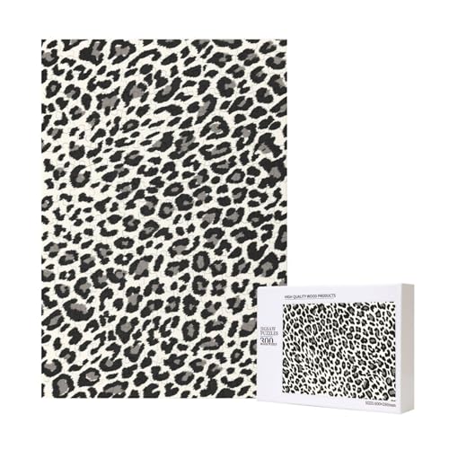 300 Teile Puzzle Holzpuzzle Spielzeug Familienspiel für Erwachsene Jugendliche,Leopardenmuster 300 Teile Puzzle Holzpuzzle Spielzeug Familienspiel für Erwachsene Jugendliche,Leopardenmuster von Hdhfjks