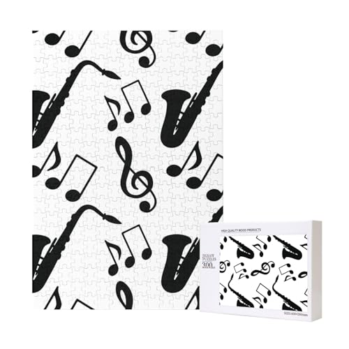 300 Teile Puzzle Holzpuzzle Spielzeug Familienspiel für Erwachsene Jugendliche,Musical Musik Saxophon 300 Teile Puzzle Holzpuzzle Spielzeug Familienspiel für Erwachsene Jugendliche,Musical Musik Saxophon von Hdhfjks