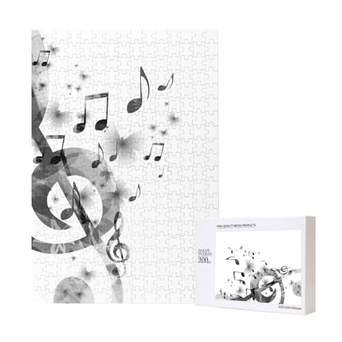 300 Teile Puzzle Holzpuzzle Spielzeug Familienspiel für Erwachsene Jugendliche,Musik mit G-Taste 300 Teile Puzzle Holzpuzzle Spielzeug Familienspiel für Erwachsene Jugendliche,Musik mit G-Taste von Hdhfjks