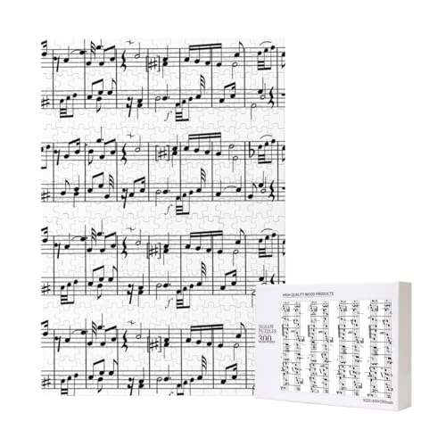300 Teile Puzzle Holzpuzzle Spielzeug Familienspiel für Erwachsene Jugendliche,Musiknoten 300 Teile Puzzle Holzpuzzle Spielzeug Familienspiel für Erwachsene Jugendliche,Musiknoten von Hdhfjks