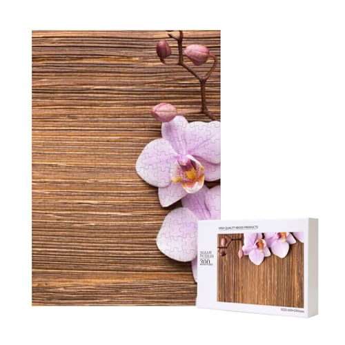 300 Teile Puzzle Holzpuzzle Spielzeug Familienspiel für Erwachsene Jugendliche,Orchideenblüte 300 Teile Puzzle Holzpuzzle Spielzeug Familienspiel für Erwachsene Jugendliche,Orchideenblüte von Hdhfjks