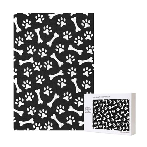 300 Teile Puzzle Holzpuzzle Spielzeug Familienspiel für Erwachsene Jugendliche,Pfotenabdruck 300 Teile Puzzle Holzpuzzle Spielzeug Familienspiel für Erwachsene Jugendliche,Pfotenabdruck von Hdhfjks
