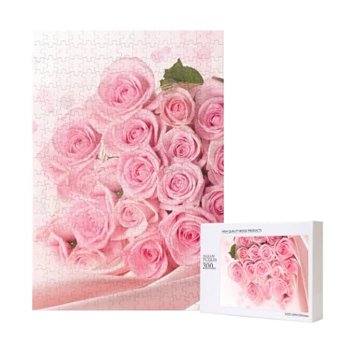 300 Teile Puzzle Holzpuzzle Spielzeug Familienspiel für Erwachsene Jugendliche,Rose 300 Teile Puzzle Holzpuzzle Spielzeug Familienspiel für Erwachsene Jugendliche,Rose von Hdhfjks