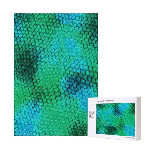 300 Teile Puzzle Holzpuzzle Spielzeug Familienspiel für Erwachsene Jugendliche,Schlangenschuppe 300 Teile Puzzle Holzpuzzle Spielzeug Familienspiel für Erwachsene Jugendliche,Schlangenschuppe von Hdhfjks