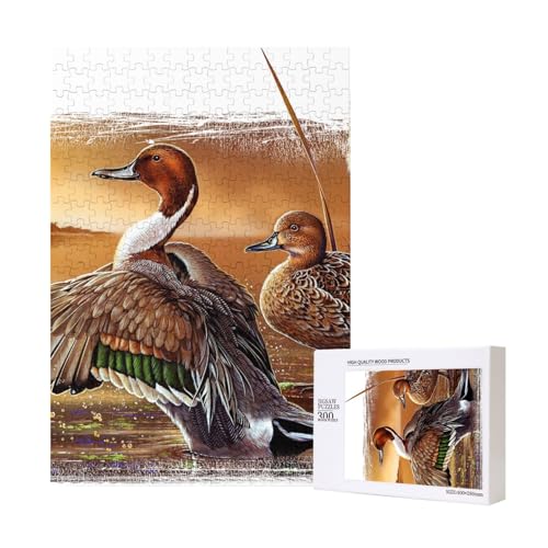 300 Teile Puzzle Holzpuzzle Spielzeug Familienspiel für Erwachsene Jugendliche,Spießente 300 Teile Puzzle Holzpuzzle Spielzeug Familienspiel für Erwachsene Jugendliche,Spießente von Hdhfjks