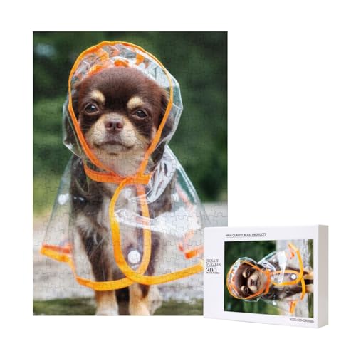 300 Teile Puzzle Holzpuzzle Spielzeug Familienspiel für Erwachsene Jugendliche,Süßes Chihuahua-Gesicht 300 Teile Puzzle Holzpuzzle Spielzeug Familienspiel für Erwachsene Jugendliche,Süßes Chihuahua-Gesicht von Hdhfjks