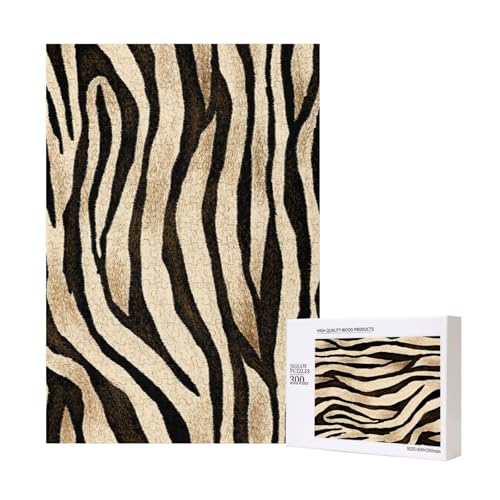 300 Teile Puzzle Holzpuzzle Spielzeug Familienspiel für Erwachsene Jugendliche,Tigerfellmuster 300 Teile Puzzle Holzpuzzle Spielzeug Familienspiel für Erwachsene Jugendliche,Tigerfellmuster von Hdhfjks