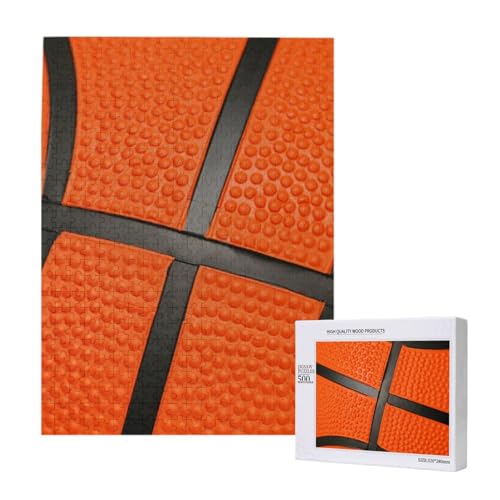 500 Pieces Jigsaw Puzzles Wooden Jigsaw Toy Family Game for Adults Teens,Basketball Schwarze Linie 500 Pieces Jigsaw Puzzles Wooden Jigsaw Toy Family Game for Adults Teens,Basketball Schwarze Linie von Hdhfjks