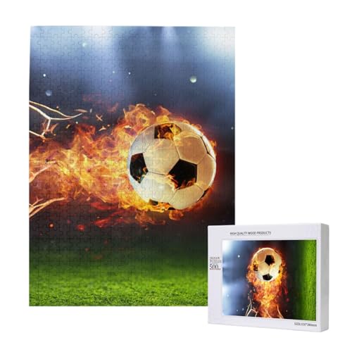 500 Pieces Jigsaw Puzzles Wooden Jigsaw Toy Family Game for Adults Teens,Fußball Bedruckt 500 Pieces Jigsaw Puzzles Wooden Jigsaw Toy Family Game for Adults Teens,Fußball Bedruckt von Hdhfjks