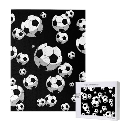 500 Pieces Jigsaw Puzzles Wooden Jigsaw Toy Family Game for Adults Teens,Fußball 500 Pieces Jigsaw Puzzles Wooden Jigsaw Toy Family Game for Adults Teens,Fußball von Hdhfjks