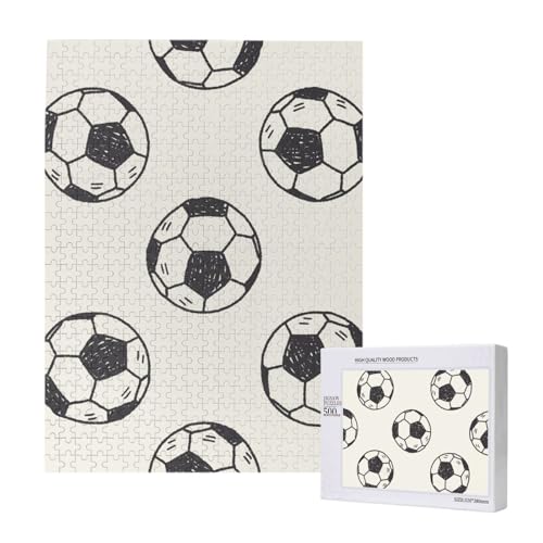 500 Pieces Jigsaw Puzzles Wooden Jigsaw Toy Family Game for Adults Teens,Fußball 500 Pieces Jigsaw Puzzles Wooden Jigsaw Toy Family Game for Adults Teens,Fußball von Hdhfjks