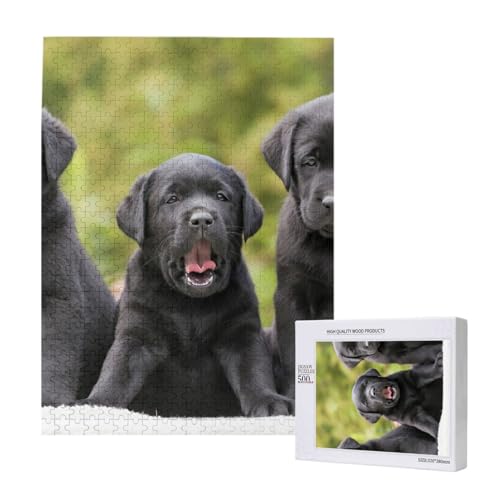 500 Pieces Jigsaw Puzzles Wooden Jigsaw Toy Family Game for Adults Teens,Labrador Retriever Hund Druck 500 Pieces Jigsaw Puzzles Wooden Jigsaw Toy Family Game for Adults Teens,Labrador Retriever Hund Druck von Hdhfjks