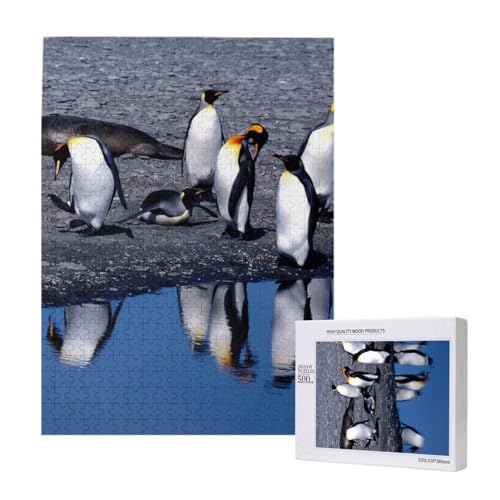 500 Pieces Jigsaw Puzzles Wooden Jigsaw Toy Family Game for Adults Teens,Pinguin 500 Pieces Jigsaw Puzzles Wooden Jigsaw Toy Family Game for Adults Teens,Pinguin von Hdhfjks