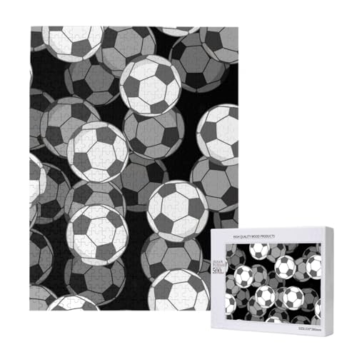 500 Pieces Jigsaw Puzzles Wooden Jigsaw Toy Family Game for Adults Teens,Sportmannschaftsspiel Fußball 500 Pieces Jigsaw Puzzles Wooden Jigsaw Toy Family Game for Adults Teens,Sportmannschaftsspiel Fußball von Hdhfjks