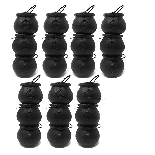 Hduacuge 24 Stück schwarze Hexe Bonbons aus Kunststoff Kessel, Topf mit , für , Partygeschenke der Hduacuge 24 Stück schwarze Hexe Bonbons aus Kunststoff Kessel, Topf mit , für , Partygeschenke der von Hduacuge
