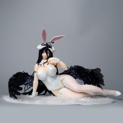 HeRfst - Albedo - Bunny Ver. - 1/4 - Ropa extraíble - Modelo de Personaje de Anime - Muñeca de colección - Decoración/Ornamento - Regalos - 22 cm von HeRfst