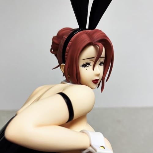 HeRfst ECCHI Animation Figure Statue - Kuroki Marlicchika - 1/4 Cute Exposed Large Breasted Standing Rabbit Girl Otaku Series Toy H 41cm PVC Model Ornament von HeRfst