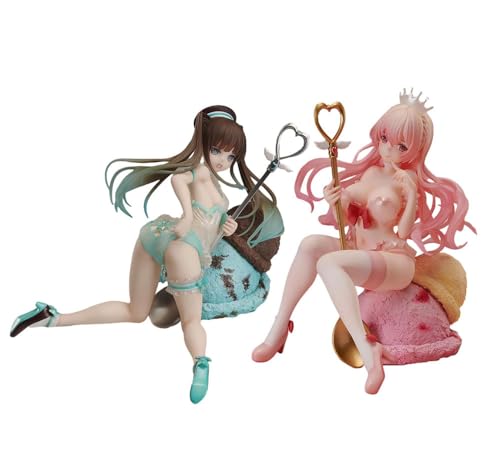 HeRfst Figura de Anime Ecchi Chica degustación -Ichigo Milk&Choco Mint - 1/8 Figuras de acción Coleccionables de Anime Modelo de Personaje de cómic Dibujos Animados/decoración/PVC von HeRfst