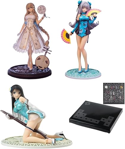 HeRfst Original T2 Art Girls Ping-Yi/Bao-Chai/Dai-Yu - 1/6 Sexy Anime Figure Removable Clothing Action Figure Model Collection Statue Toy HeRfstDecor/Ornament von HeRfst