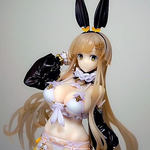 HeRfst - Personaje Original - Mois - Bunny Girl - 1/6 - Hard/Soft Ver. - Figura Completa - Colección de Figuras de Anime - Modelo de PVC - 11.82 Pulgadas / 30 cm von HeRfst