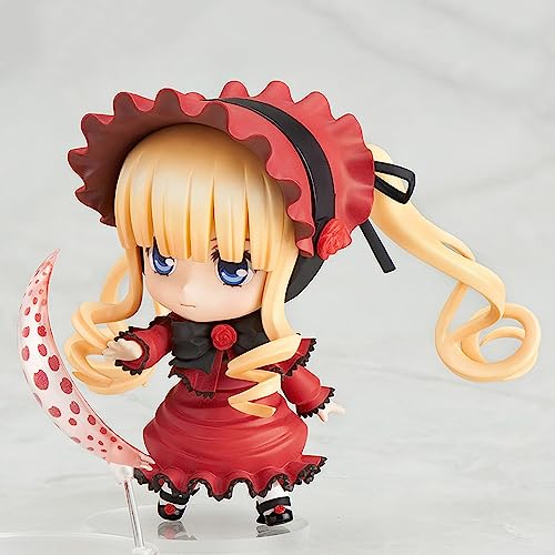 HeRfst Q-Version Anime Charakter Statue-Rose Girl-True Rot-Rose Otome Set-Face-Changing Doll Boxed Figure H3.94 Inch Complete Doll PVC Toy von HeRfst