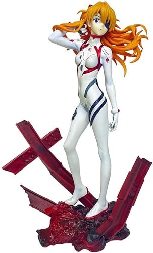 HeRfst - Souryuu Asuka Langley - 1/7 - Figura Completa - Figuras de PVC Juguetes - Modelo de Personaje de Anime - Muñeca de colección/decoración - 25 cm / 9.85 Pulgadas von HeRfst