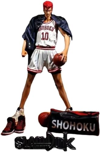 HeRfst WitHwe (Sakuragi Hanamichi) Figurenmodell mit Zubehör, 33 cm, Geschenke für Basketball-Fans und Anime-Fans von HeRfst
